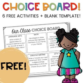 differentiation with choice boards