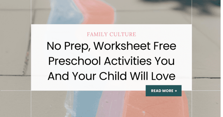 preschool activities